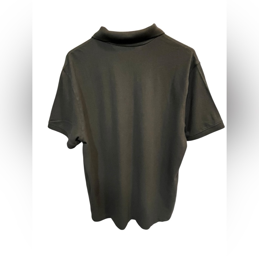 NWT Banana Republic Men’s Short Sleeve Black Collared Polo Shirt - Size Large - Picture 5 of 6